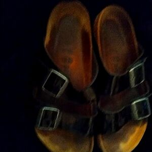 Birkin Patent Leather sandals size 40